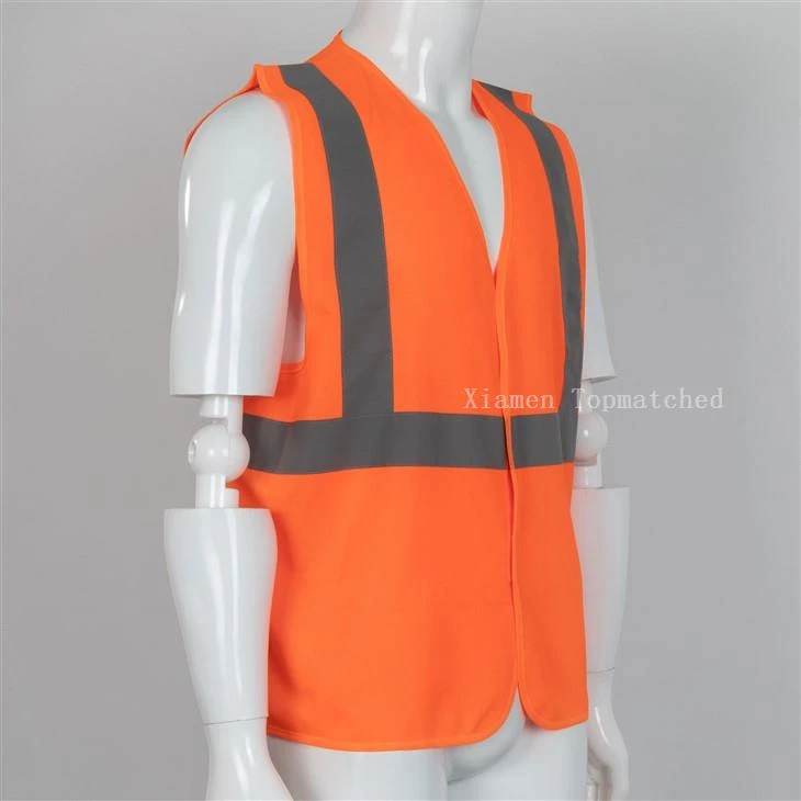 Hi Vis Retro{0}}peegeldav kaitsevest