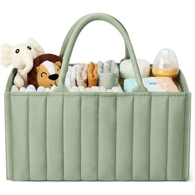 Puuvillane Baby Diaper Caddy korraldaja