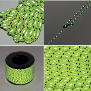 Peegeldav välimine telk Fikseeritud köis