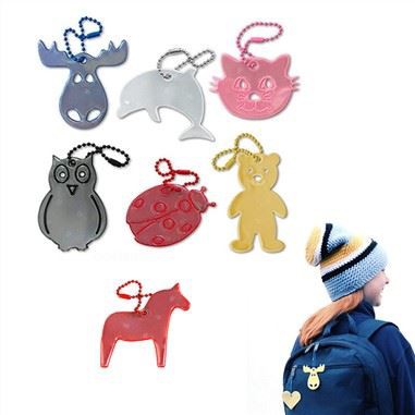 Peegeldav PVC pehme võtmehoidja